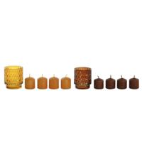 Kaarsenset DKD Home Decor 36 g Stads (2 Stuks) (12 Stuks) - thumbnail