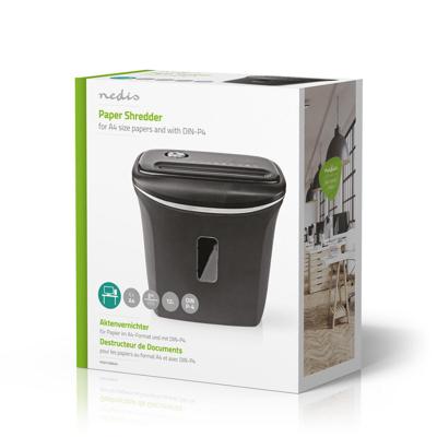 A4 Papierversnipperaar | Capaciteit 12 Liter | Beveiliging DIN-P4 - thumbnail