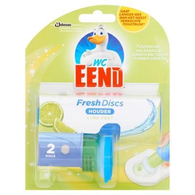 WC Eend discs houder lime