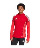 adidas Tiro 25 Competition Trainingstrui 1/4-Zip Rood Wit - thumbnail