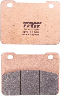 TRW remblokken "mcb 849 brake pad mcb 849 srm sintered metal