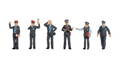 NOCH 15260 H0 Spoorwegpersoneel Zwitserland figuren Geverfd, Staand