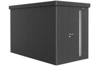 Biohort Neo 4A metalen tuinhuis enkele deur donkergrijs 4A 180x348 cm- Plat dak- Metaal- Biohort - thumbnail