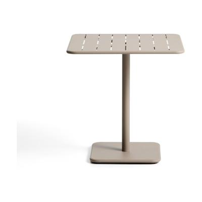 Kave Home Brai tuintafel 70x70 cm gegalvaniseerd Taupe Kave Home Brai tuintafel 70x70 cm gegalvaniseerd Taupe