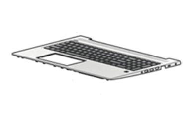 HP laptop toetsenbord qwerty us + top cover