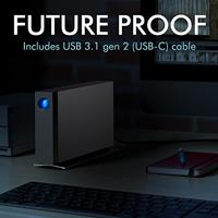 LaCie d2 Professional 24TB USB-C desktop harde schijf - thumbnail