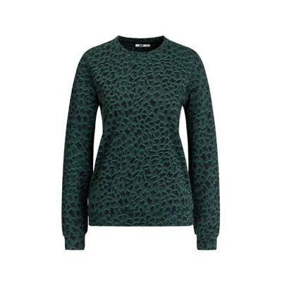 WE Fashion sweater met all over print trekking green WE Fashion sweater met all over print trekking green