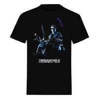 The Terminator T-Shirt Bike Pose Black Size S - thumbnail