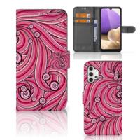 Samsung Galaxy A32 4G Hoesje Swirl Pink - thumbnail