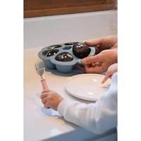 BEABA Set van 3 oudroze roestvrijstalen bestek - thumbnail