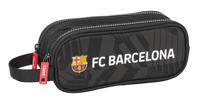 Pennenetui met 2 vakken F.C. Barcelona Black Zwart 21 x 8 x 6 cm - thumbnail