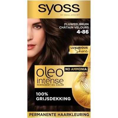 Syoss Oleo Intense 4-86 Fluweel Bruin