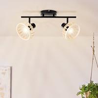 Brilliant Houten plafondlampNorah 2-lichts - 99738/76 - thumbnail