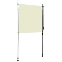 Rolgordijn voor buiten 120x270 cm crème - thumbnail