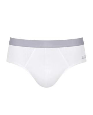 2-Pack heren slips - GO Abc brief - Biologisch katoenen heren onderbroeken met elastische band - Milieuvriendelijk - Duurzaam