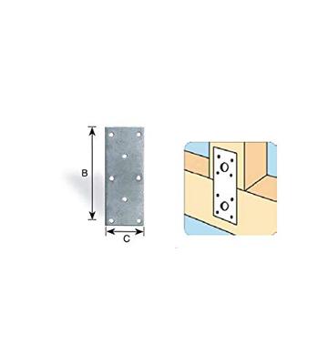Connex Verbindingplaat 95X40X2 Vz - HV1550