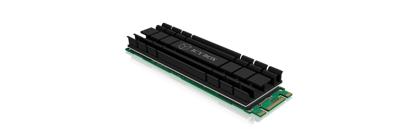ICY BOX IB-M2HS-701, Kühlkörperset für M.2 2280 SSD, für PC/PS5, Aluminium, 5 mm dick 60361 M.2 SSD-koeler