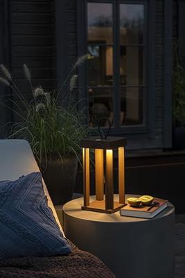 KonstSmide Roestbruine tafellampCannes - 7819-970