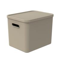 Rotho ALBULA Multibox 29.5x29x37 cm 27L Cappuccino - thumbnail