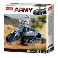 Sluban wwii - motor met tracks - thumbnail