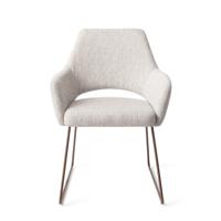 Jesper Home Eetkamerstoel 'Yanai' Slide Rose Gold, kleur Pigeon - thumbnail