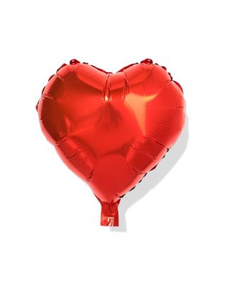 HEMA Folieballon hart ⌀30cm (rood)