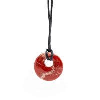 Edelsteen Donut Rode Jaspis in Doosje (35 mm) - thumbnail