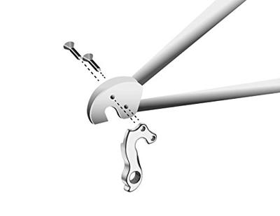 Union derailleurpad gh-122 met schroefset m4x0.7 - thumbnail