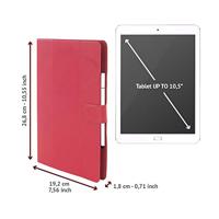 Tucano TUCANO FACILE PLUS Tb.Hülle univ.9-10,R Book cover Rood Tabletcover - thumbnail