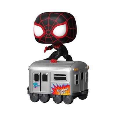 Marvel Funko Pop Vinyl: Miles Morales on Subway Car (Amazon Exclusive)