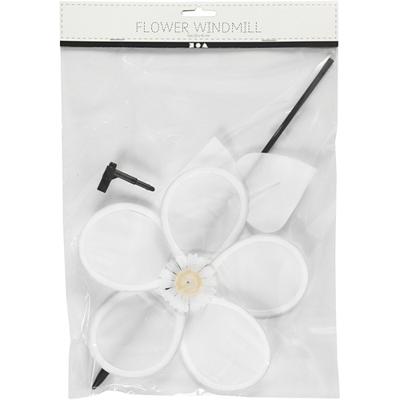 Creativ Company Bloemen windmolen, d 20 cm, 1 stuk - thumbnail