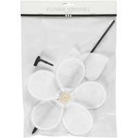 Creativ Company Bloemen windmolen, d 20 cm, 1 stuk - thumbnail