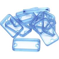 Hammond Electronics 1455DBTBU-10 Universele behuizing 6 x 44.6 x 25.1 Aluminium Blauw 10 stuk(s) - thumbnail