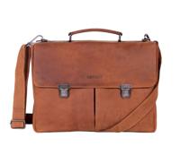 DSTRCT Wall Street Workingbag 15,6 inch-Cognac - thumbnail