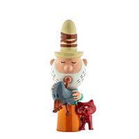 Alessi Happy Eternity Baby Doedelzakspeler porselein - thumbnail