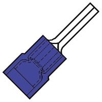 Ringkabelschoen geïsoleerd super M12 voor draad 1,5-2,5 mm2 100 stuks 101500 Klemko - thumbnail