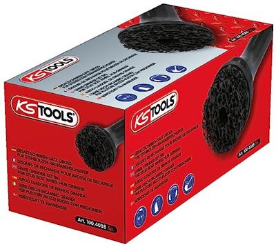 KS Tools 100.4085 Steektapasschuurmachine set reserveschijven Ø 40 mm, 5-delig