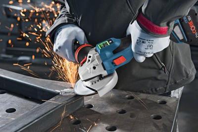 Bosch Professional GWS 18V-15 SC Accu Haakse Slijper 125mm 18V 8,0Ah BITURBO in L-Boxx - 06019H6101