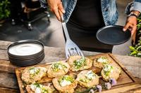 Forged Spatel BBQ - Olijfhout / Staal - thumbnail