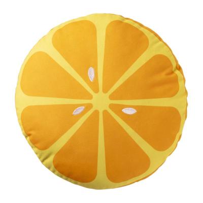 Kussen sinaasappel - oranje/geel - ø35 cm