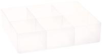 Really Useful Box, office divider met 6 vakjes, transparant - thumbnail