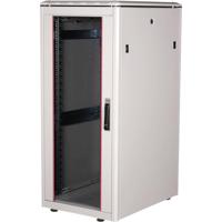 ROLINE 19-inch netwerkkast Pro 26 U, 600x800 BxD Glazen deur grijs - thumbnail