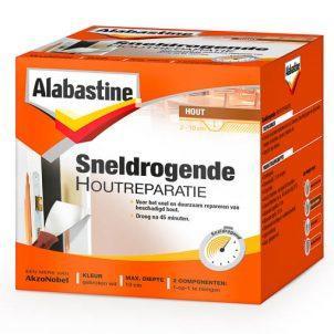 Sneldr. houtreparatie 500 gram Alabastine - Alabastine