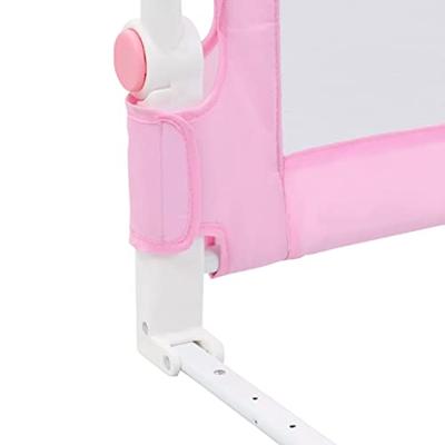 VidaXL Bedhekje peuter 180x42 cm polyester roze - thumbnail