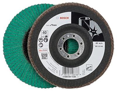 Bosch Accessoires 1 Lamellenschijf 125 X581, Best for Inox haaks, 40 - 2608607638