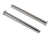 Flange shaft 3x45mm (silver) - thumbnail