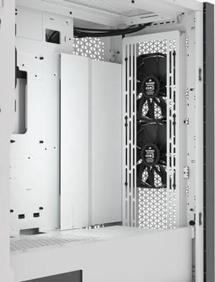 Corsair CORSAIR 7000D AIRFLOW - FT - E-ATX - Seitenteil mit Fenster (gehärtetes Glas) Full Tower PC-behuizing Wit