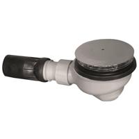 Douchebakafvoer Geberit Uniflex Extra Plat 90 mm Chroom - thumbnail