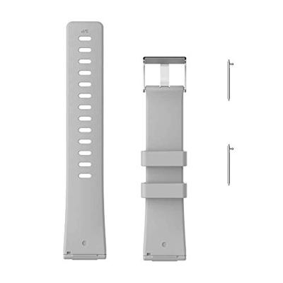 Fitbit Versa 1 / 2 & Lite rubberen sport bandje - Grijs - thumbnail