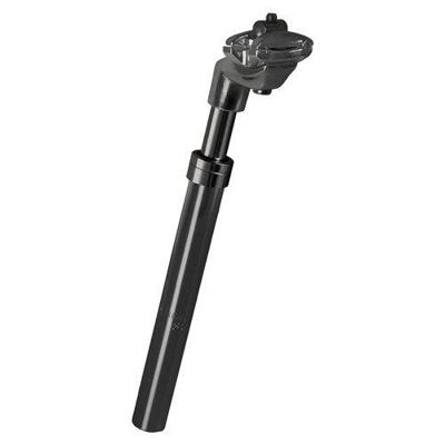 Messingschlager Zoom zadelpen atb 25.4 alu. zwart verend 350 mm.